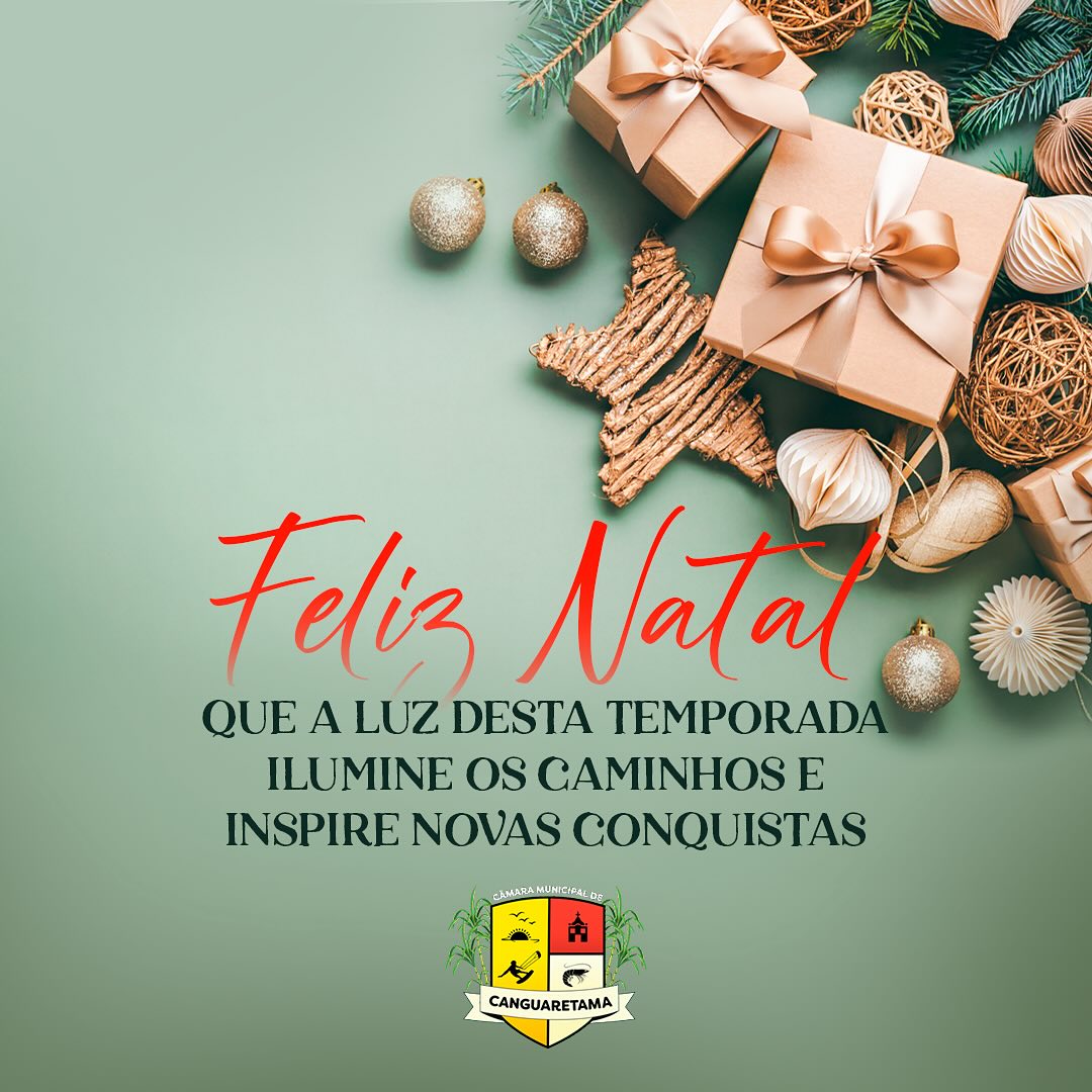Leia mais sobre o artigo A Câmara Municipal de Canguaretama, deseja a todos um Feliz Natal!