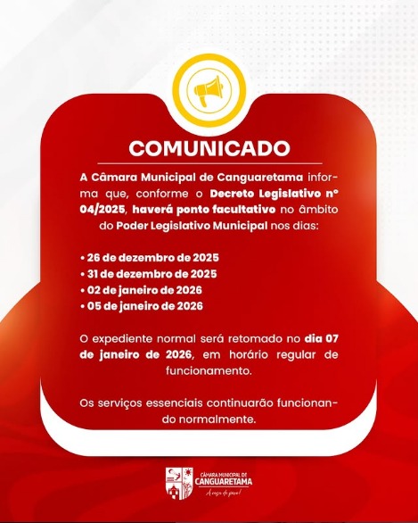 Leia mais sobre o artigo COMUNICADO OFICIAL