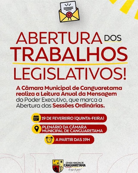 Leia mais sobre o artigo Abertura dos Trabalhos Legislativos.