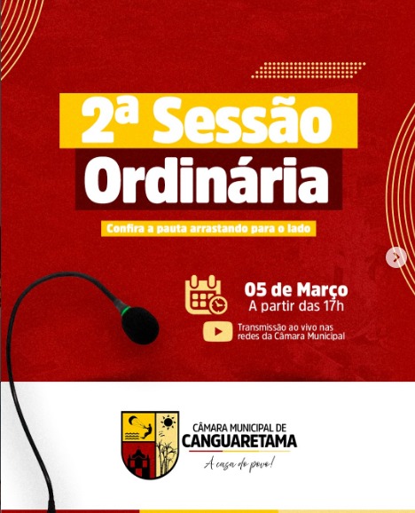 Leia mais sobre o artigo 2ª Sessão Ordinária de 2026! 🏛📜