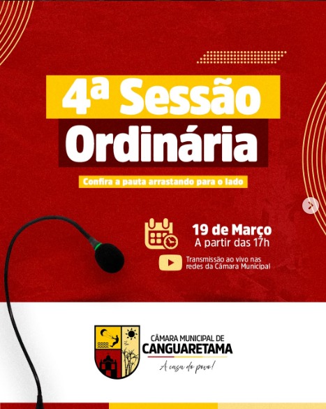 Leia mais sobre o artigo 4ª Sessão Ordinária de 2026! 🏛📜