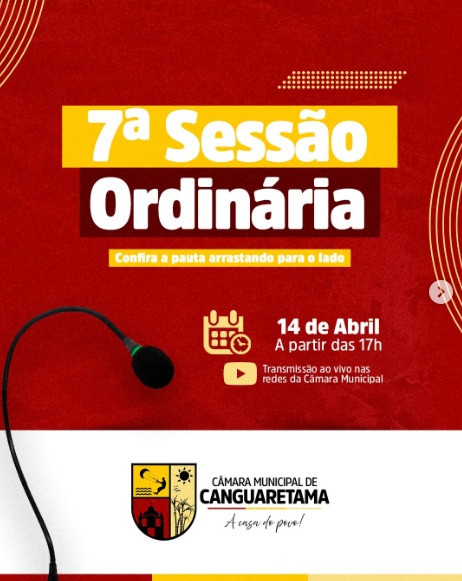 Leia mais sobre o artigo 7ª Sessão Ordinária de 2026! 🏛📜